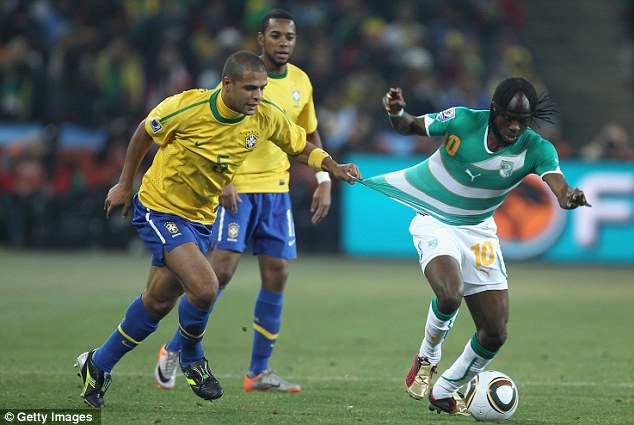 ĐTQG: Gervinho trong màu áo Bờ Biển Ngà ở World Cup 2010