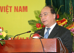 Phó Thủ tướng Nguyễn Xuân Phúc khẳng định Đảng, Nhà nước luôn quan tâm đến công tác khuyến học, khuyến tài