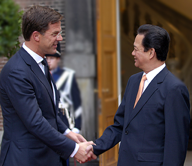 Thủ tướng Nguyễn Tấn Dũng và Thủ tướng Vương quốc Hà Lan Mark Rutte