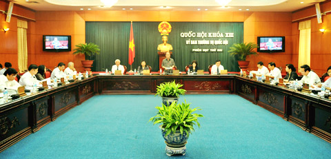 Phiên họp thứ hai của Ủy ban Thường vụ Quốc hội
